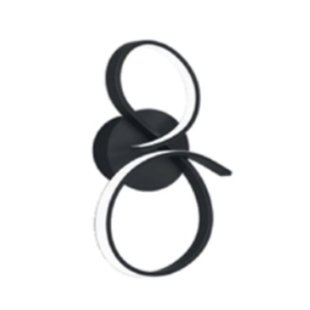 Eglo Wandlamp Serpins Zwart 11,4w