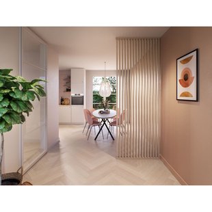 Cando Decowall Roomdivider Spijl - Natuur Eiken - 270cm - 30x50mm - 4 Stuks