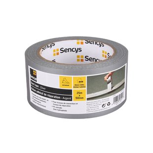 Sencys Duct Tape - Zilver - 25m X 48mm