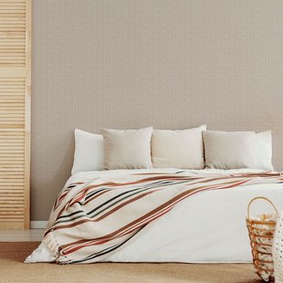 Easy Décor Vliesbehang Basket Weave - Naturel - 10,05m X 53cm