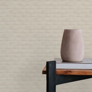 Vliesbehang Wamoia Weefsel - Natuurlijke Kleur - 10,05m X 53cm