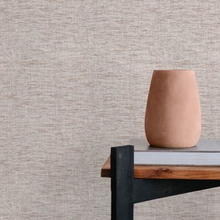 Vliesbehang Ruwe Textuur - Koper - Goud - 10,05m X 52cm