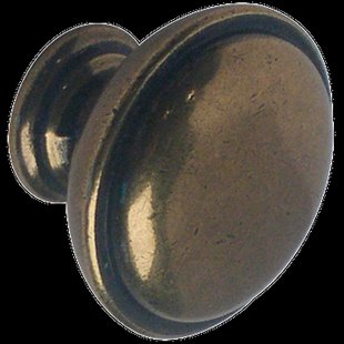 Bertomani Meubelknop - Zamak - Verbronsd - 30mm - Set Van 2