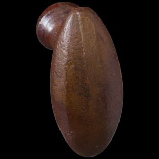 Bertomani Meubelknop - Ijzer - Roestkleur - 19x48mm - Set Van 2