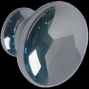 Bertomani Meubelknop - Messing - Verchroomd - 28mm - Set Van 2