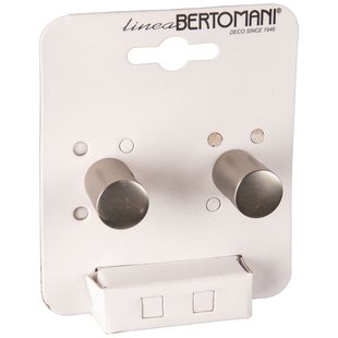 Bertomani Meubelknop - Aluminium - Vernikkeld - 18mm - Set Van 2