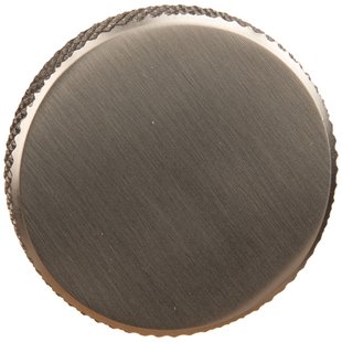 Bertomani Meubelknop Plat Rond - Zamak - Mat Nikkel - Rond - 48mm - Set Van 2