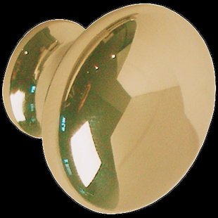 Bertomani Meubelknop - Messing - Gepolijst - 32mm - Set Van 2