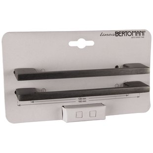 Bertomani Meubelgreep Design - Zamak Geweerkleur - 128mm - 2 Stuks