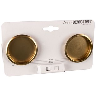 Bertomani Meubelknop - Aluminium Mat Messing - 62mm - Set Van 2