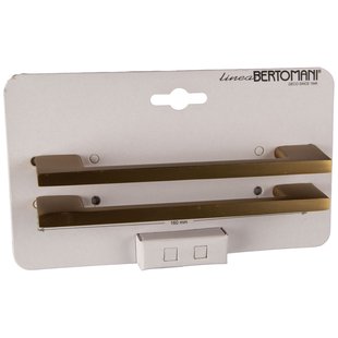 Bertomani Meubelgreep 2079 - Messing Mat - 128mm - 2 Stuks