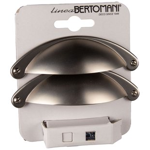 Bertomani Meubelgreep 2097 - Zamak Vernikkeld - 64mm - 2 Stuks