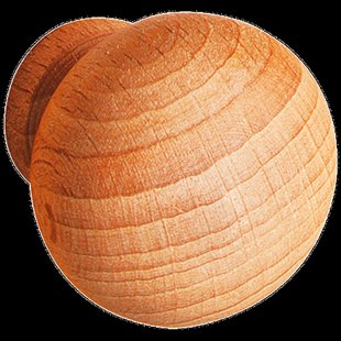 Bertomani Meubelknop - Beukenhout - 35mm - Set Van 2