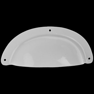 Bertomani Komgreep - Aluminium Wit - 76mm - 2 Stuks