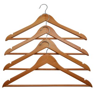 Hanger Fsc Hout Set Van 4 Spaceo
