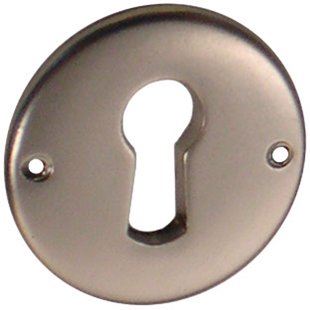 Bertomani Meubelknop Rond - Zamak Nikkel - Diam. 30mm - 2 Stuks