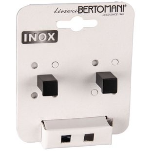 Bertomani Meubelknop - Rvs - 9x9mm - Set Van 2