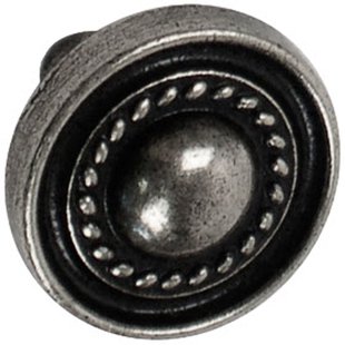 Bertomani Meubelknop - Zamak - Oud Ijzer Afwerking - 25mm - Set Van 2