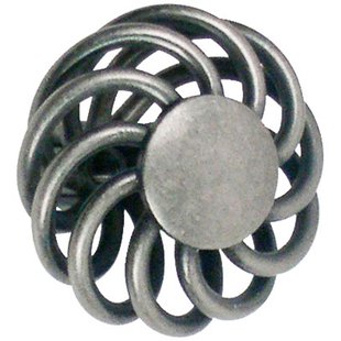 Bertomani Meubelknop - Zamak - Oud Ijzer Afwerking - 38mm - Set Van 2