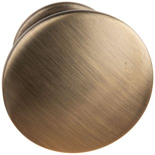 Bertomani Meubelknop - Zamak - Verbronsd - 30mm - Set Van 2