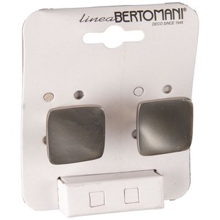 Bertomani Meubelknop - Zamak - Vernikkeld - 30x30mm - Set Van 2