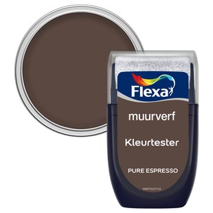 Flexa Verftester - Mat - Pure Espresso - 30 Ml