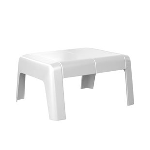 Naterial Tuintafel Halios - Kunststof - Wit - L 55cm X B 45cm X H 29cm