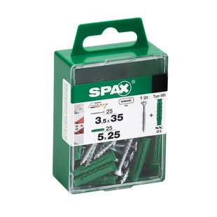 Spax Universele Schroef T-star Wirox Verzonken Kop Torx T25 - 5x25mm - 50 Stuks