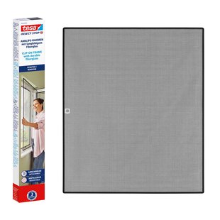 Tesa Raamhor Insectstop - 120x140cm - Antraciet - Kunststof