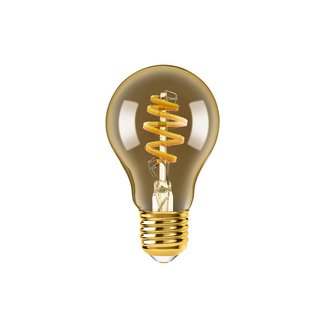 Eglo Ledfilamentlamp Peertje - Amber - D6cm - Tunable Wit - E27 - 4,9w