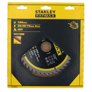 Stanley Fatmax Cirkelzaagblad Voor Handcirkelzaag 185mm/40t