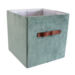 L Velvet Green Blue Box