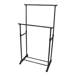 Box&beyond Dubbel Kledingrek Op Wieltjes