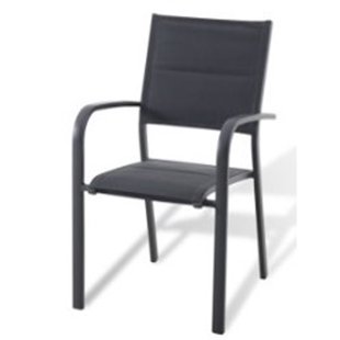 Central Park Tuinstoel Gabrio Stapelbaar Aluminium/textiel