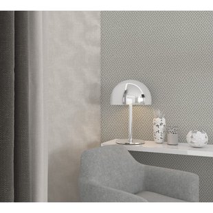 Vliesbehang Sisal Ruit Weefsel - Lichtgrijs Met Een Zweem Groen - 10,05m X 53cm