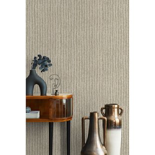 Vliesbehang Gevlochten Touw - Licht Zandbeige - 10,05 M X 53 Cm