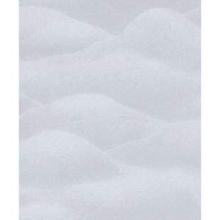 Vliesbehang Glooiende Bergen - Lichtgrijs - Rosé Metallic - Zilver - 10,05m X 53cm