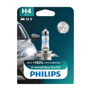 Philips Lamp 12342xvpb1 X-treme Vision Pro150 H4