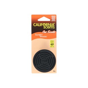 California Scents Luchtverfrisser Sunset Woods Op Kaart