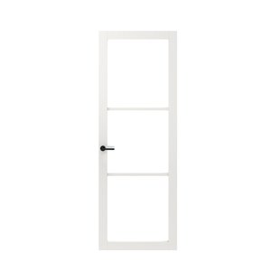 Sencys Glasset Industrial - 3-ruits - Mat Glas - 93x231,5cm