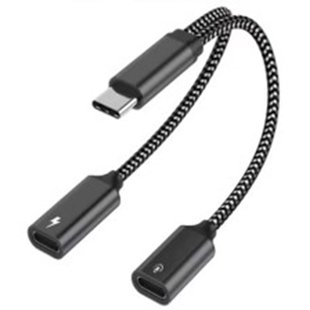 Carpoint 2 In 1 Adapter Usb-c > 2x Usb-c Splitter