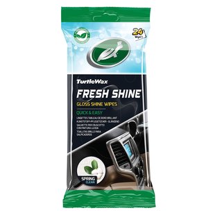 Turtle Wax Interieurreinigerdoekjes Fresh Shine Gloss 24 Stuks