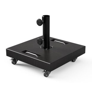 Tuozi Parasolvoet Stealth - 50kg - Beton - Verrijdbaar Met Handgreep Vierkant