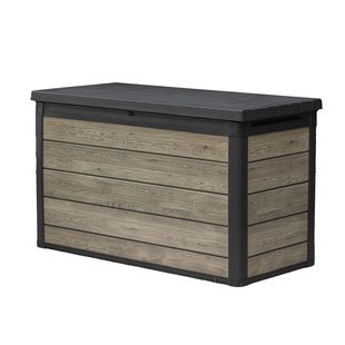 Keter Kussenbox Signature Ashwood - Houtlook - Bruin - 757l - 151,7x72,5x90cm