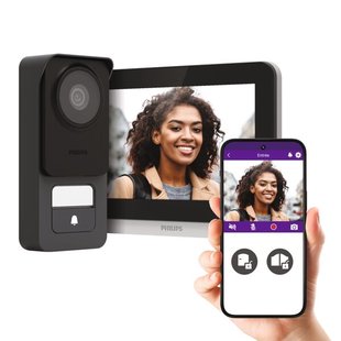 Philips Video-intercom Welcomeeye Connect 3 Zwart