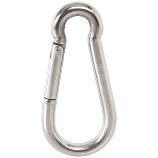 Kpe Holland Karabijnhaak - Rvs 316 - Open Oog - 10x100mm