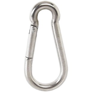 Kpe Holland Karabijnhaak - Rvs 316 - Met Open Oog - 11x120mm