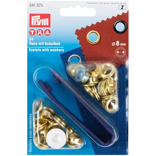 Prym Messing Ring 8mm 30 Stuks
