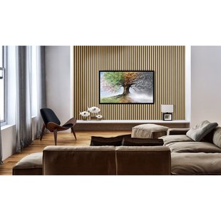 Quanti Akoestische Lattenwand - Licht Eiken - 244x52cm - 1 Stuk