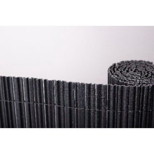 Nortene Tuinscherm Surfcane - Pvc - Zwart - 100x300cm